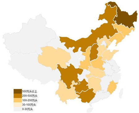 精華:一圖看懂全國生豬養(yǎng)殖產(chǎn)業(yè)的投資及規(guī)模情況